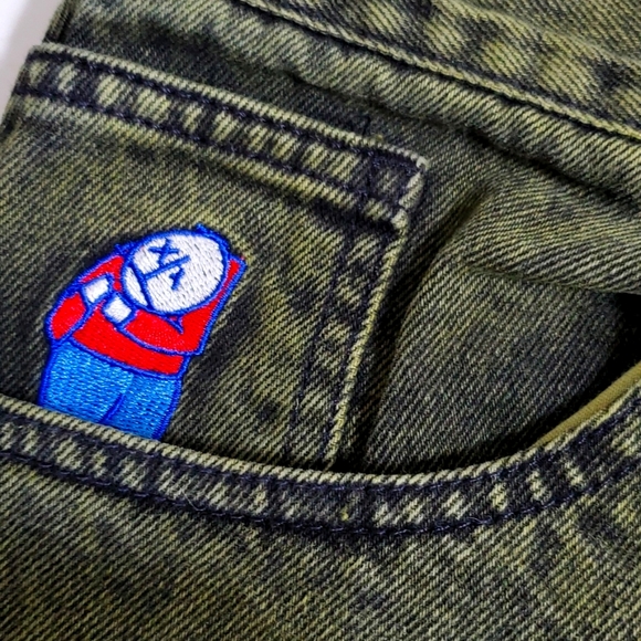 Big Boys by Polar Skate Co! Rare OG logo in a Dark Green Wash! - Picture 3 of 4